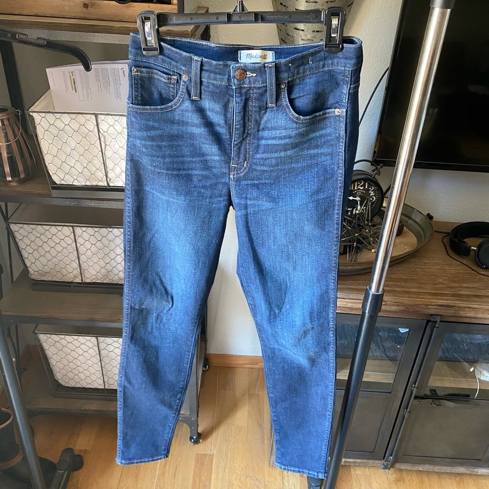 Madewell 10inch high rise skinny jeans
